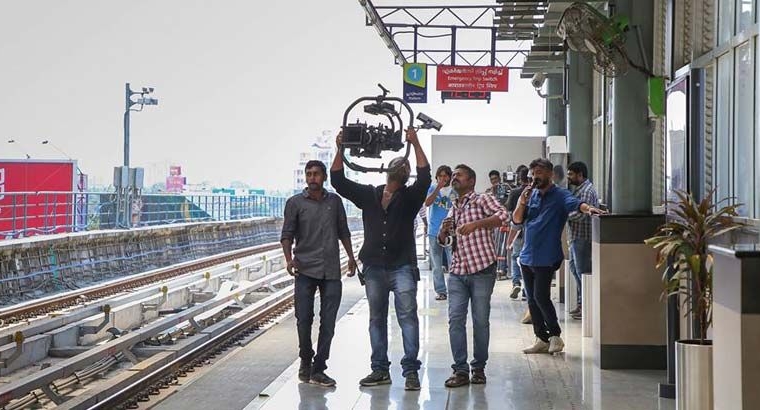 Kochi metro will now feature in a Telugu movie