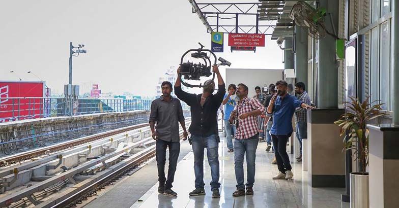 Kochi metro will now feature in a Telugu movie